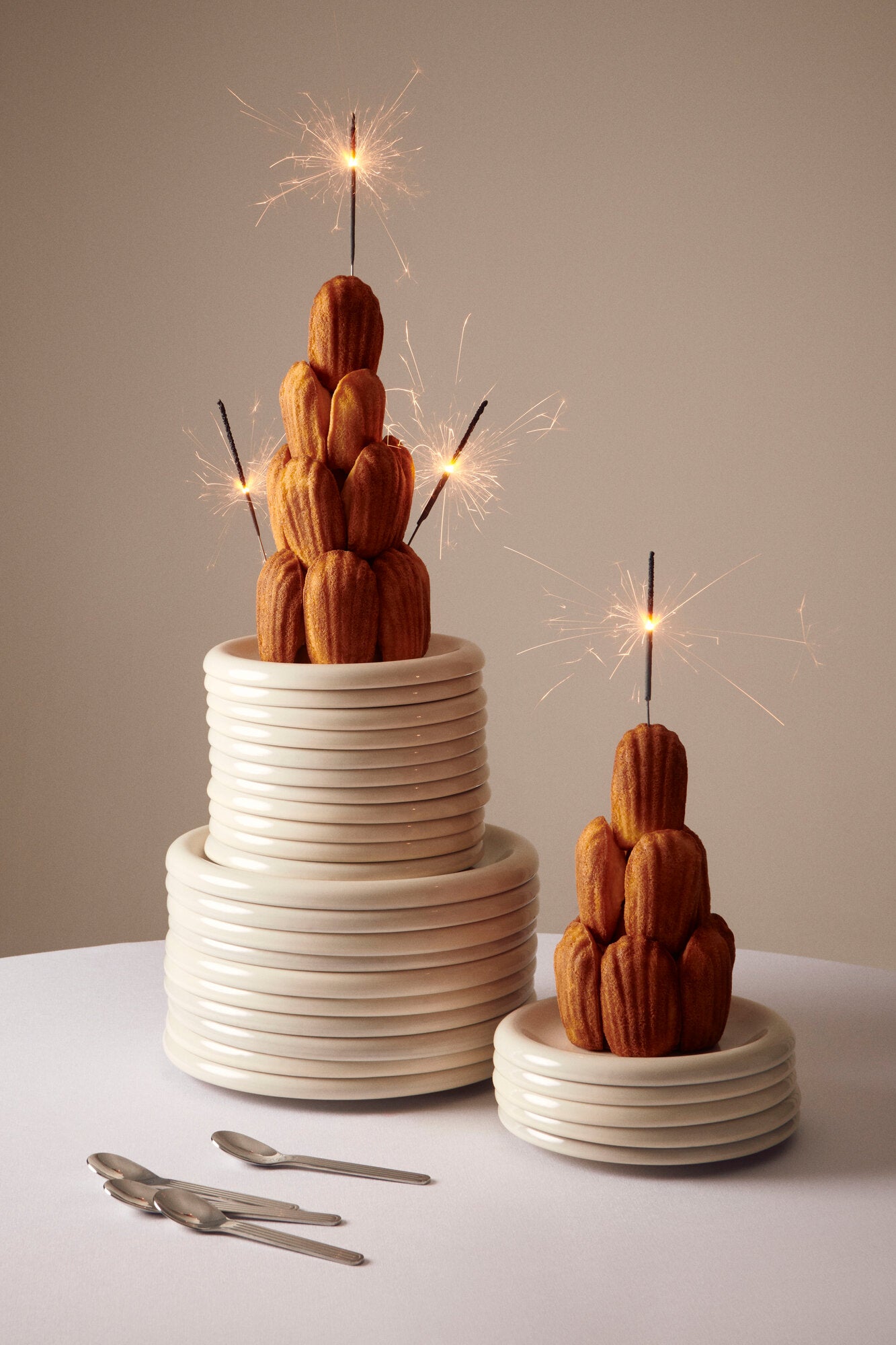 Barro frokosttallerkener, Off-white - 2 stk